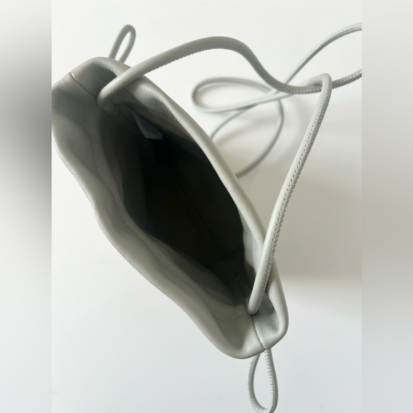 J Crew Pistachio green leather cross body bag - Picture 3 of 4